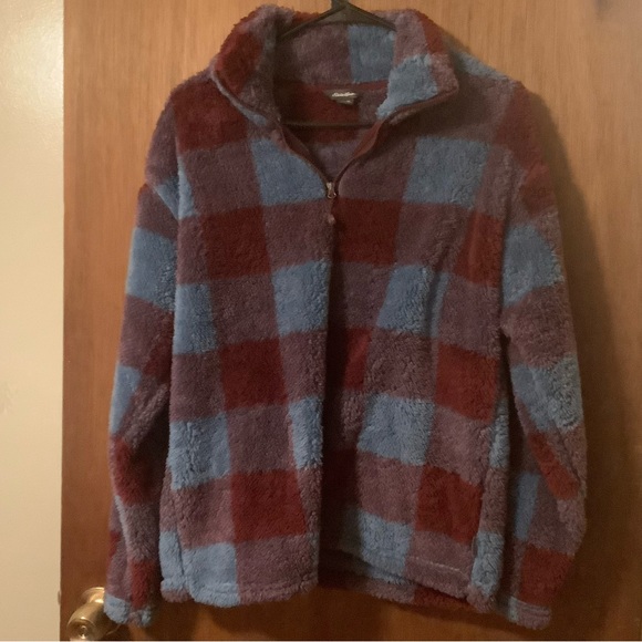 Eddie Bauer plush sweater M - Picture 15 of 16